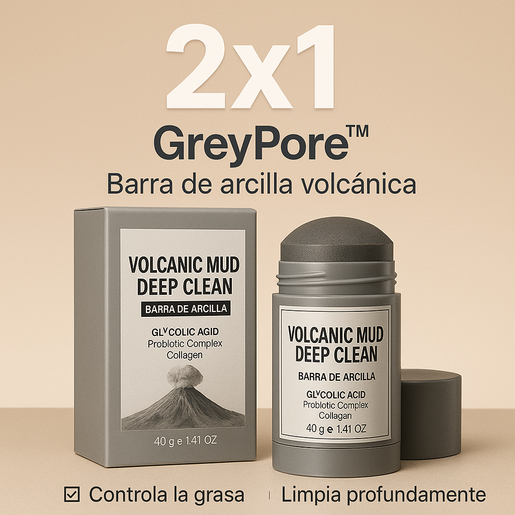 Mascarilla GreyPore™ textura